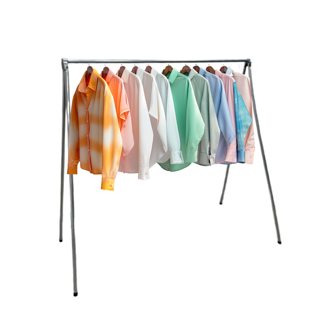 Fully Assembled Lightweight Portable Clothing Rack