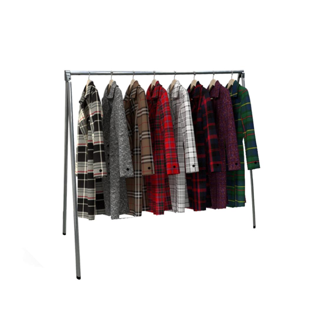 Fully Assembled Lightweight Portable Clothing Rack