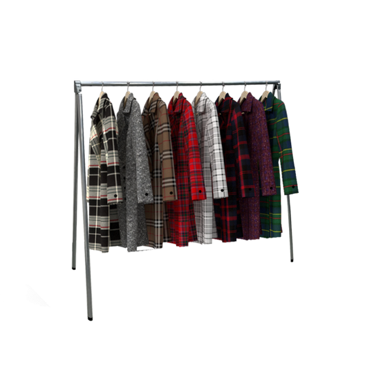 Fully Assembled Lightweight Portable Clothing Rack